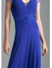 Beaded Chiffon Long Prom Dress